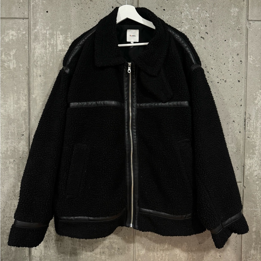 BEAMS DOT Japan B-3 Sherpa Jacket Black Men’s L